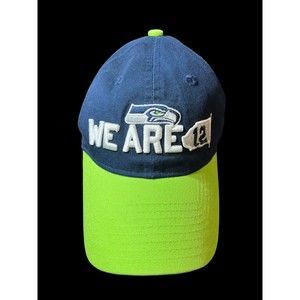 Seattle Seahawks Hat 9 Twenty StrapBack Cap Women's Adjustable NFL New Era